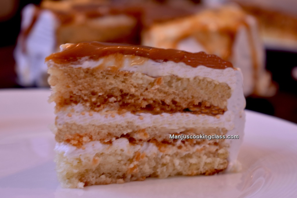 butterscotch pastry - Baking Classes in Bangalore