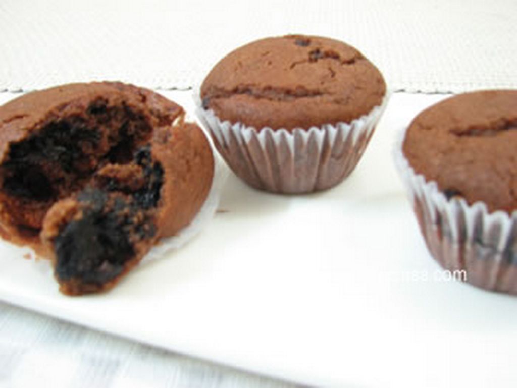 choco orange muffin