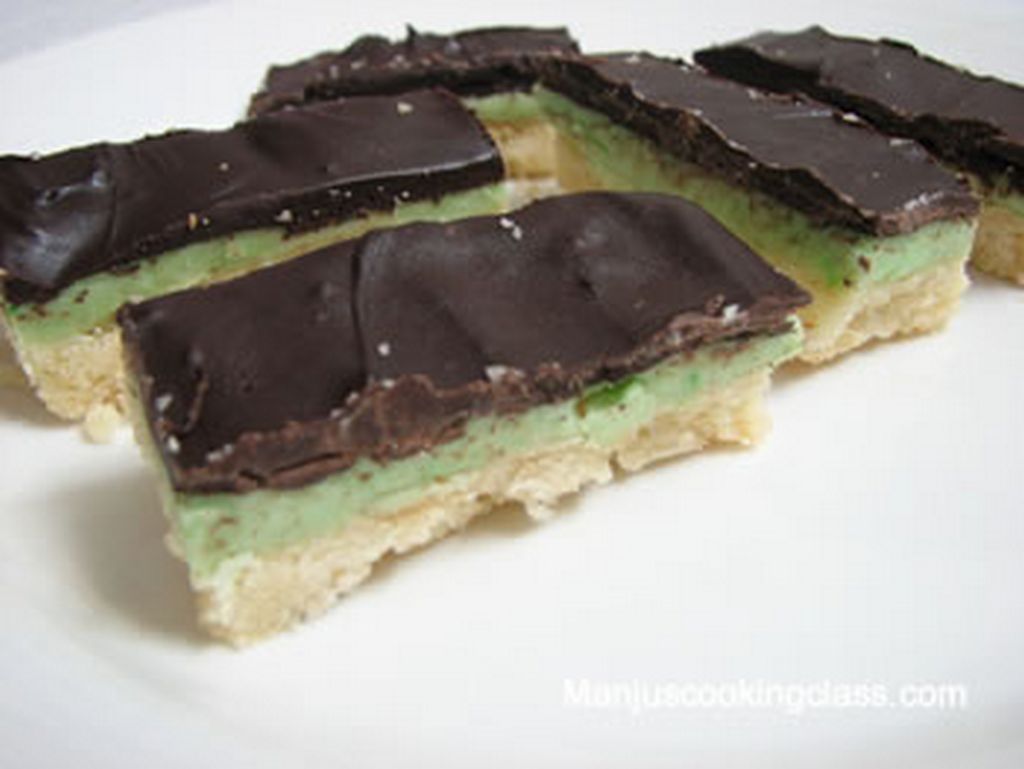 chocolate peppermint bars
