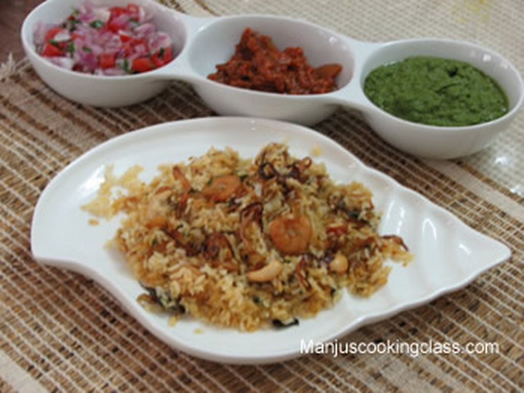 prawn biryani