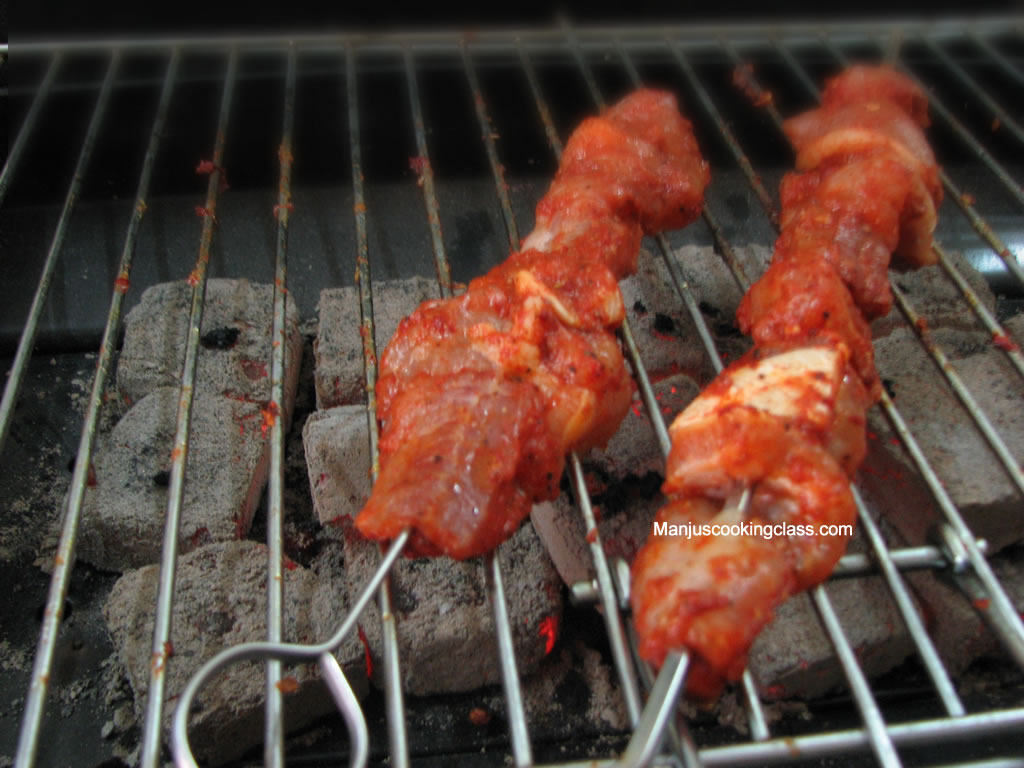 spicy skewered fish