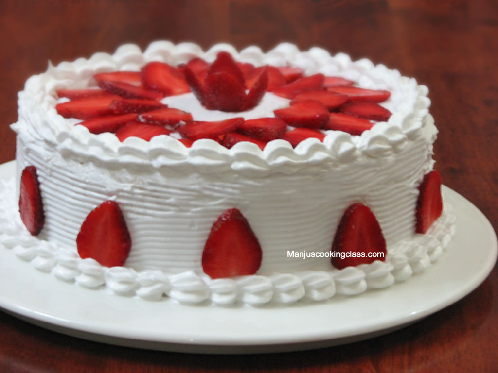 Cake Baking Classes : Strawberry Torte