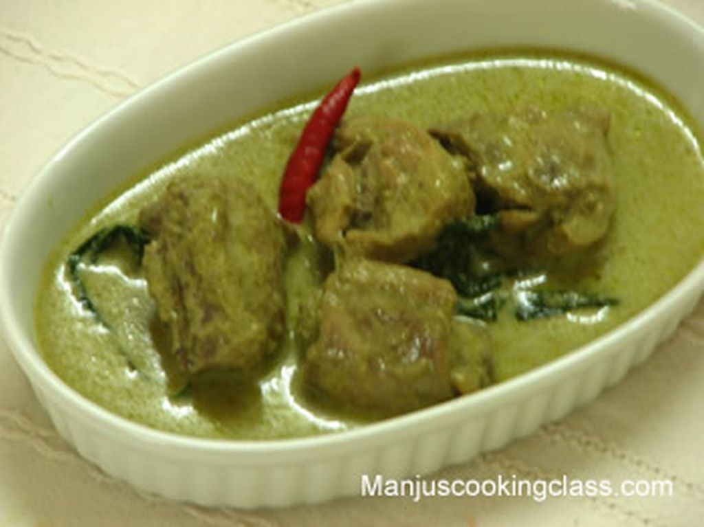 thai green chicken curry