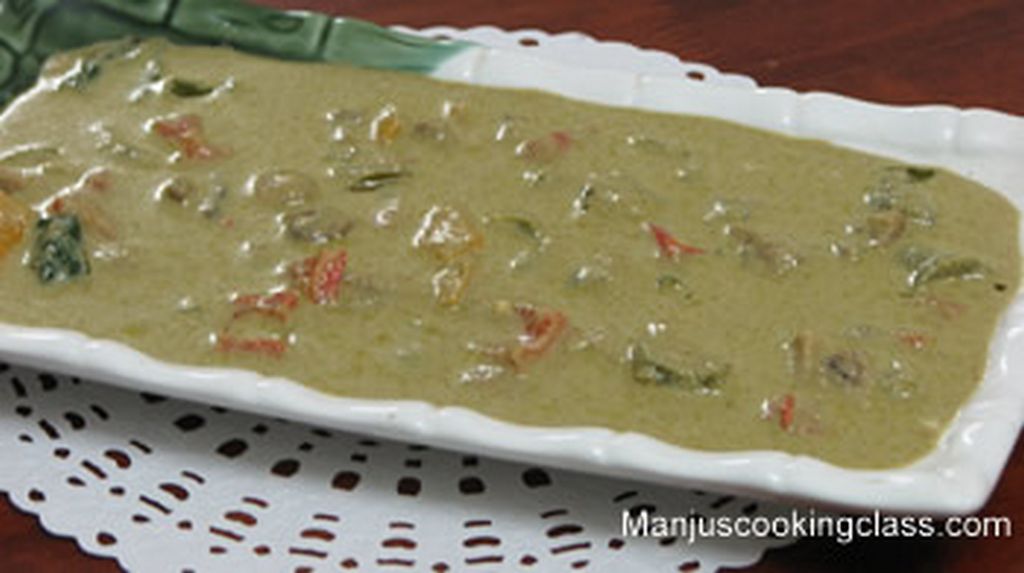 thai veg green curry