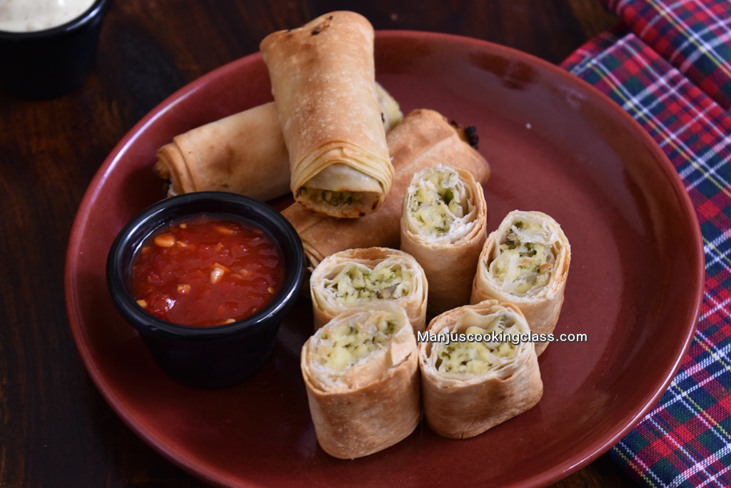 Veg Baked Rolls