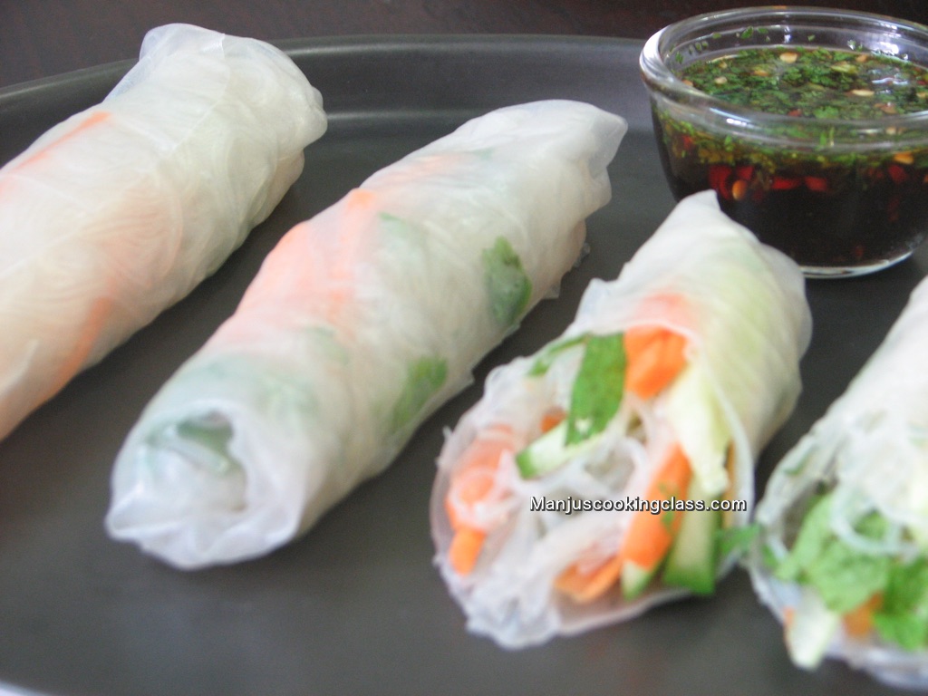 Vegetarian Vietnamese Rolls
