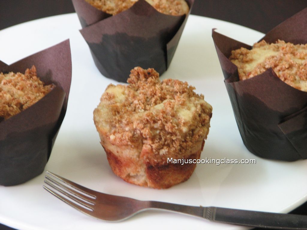 Apple Crumble Muffin