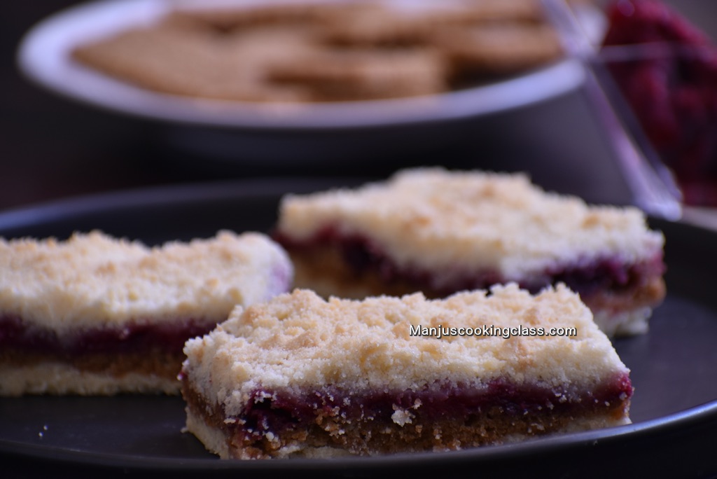 Biscoff Raspberry Bar