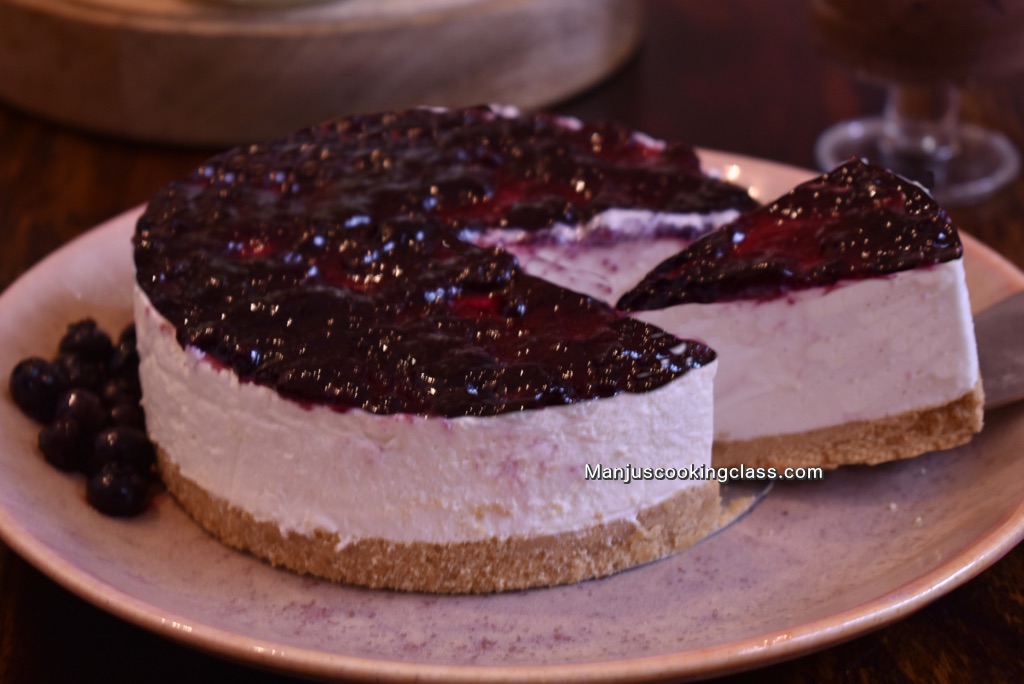 blueberry cheese cake