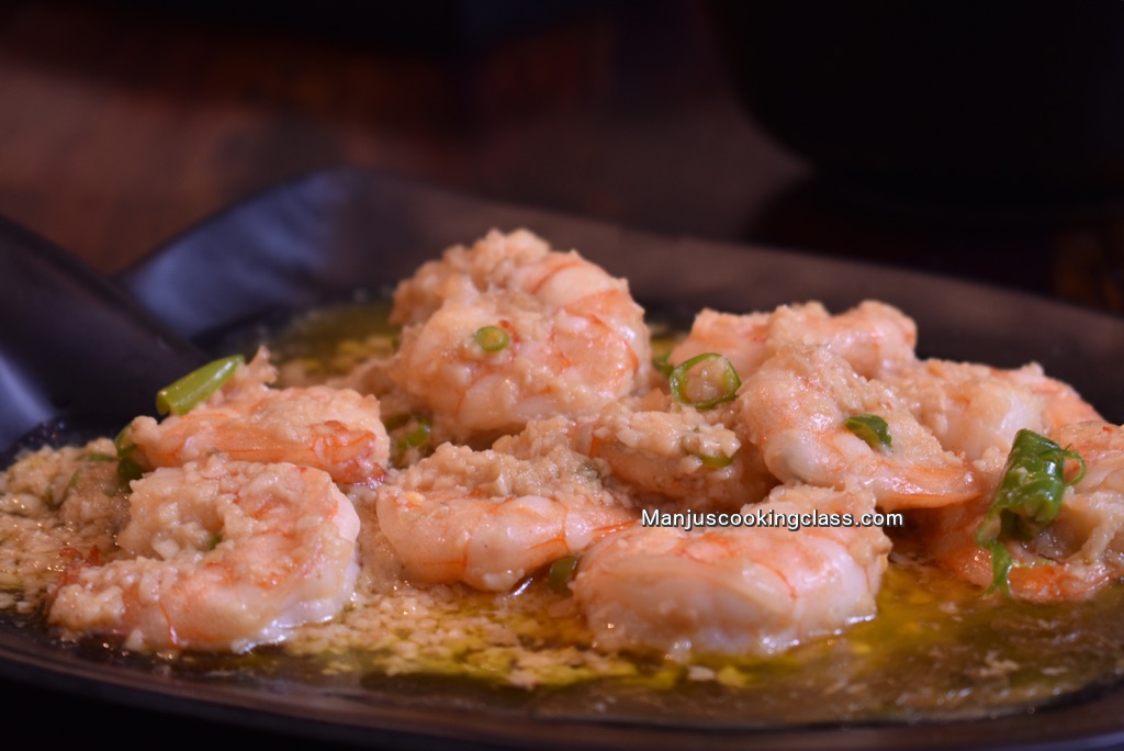 Butter Garlic Prawns