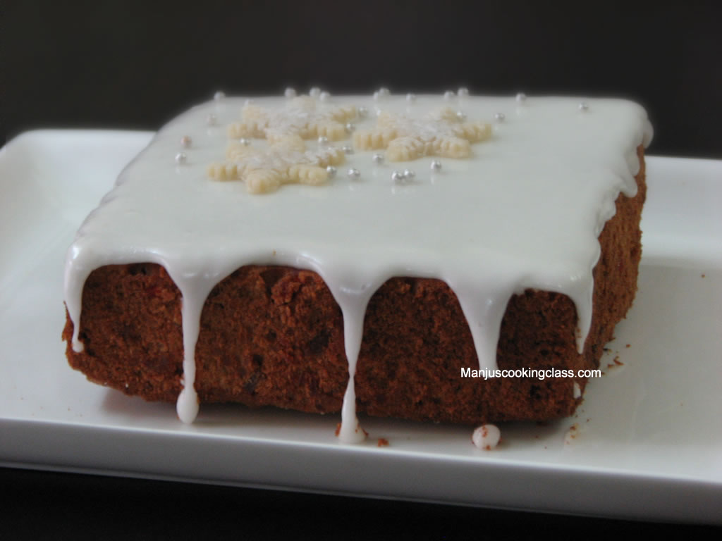 Butter Rum Fruit Cake