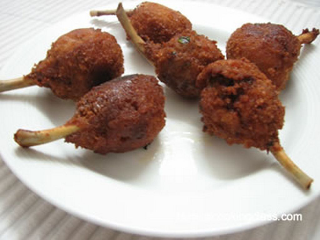 Stuffed Chicken Lollipop