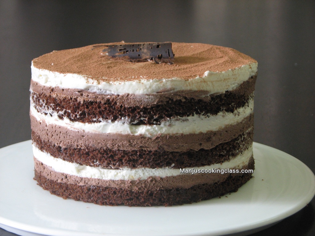 Double Chocolate Mousse Cake