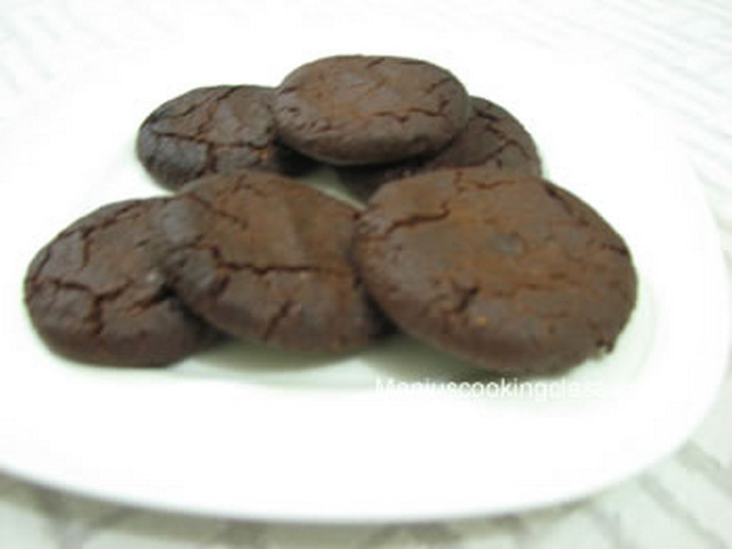 Double chcocolate chip cookies