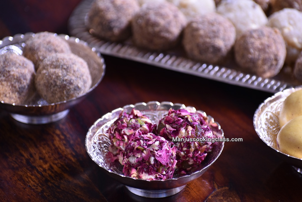 Rose Dry-fruits Laddu