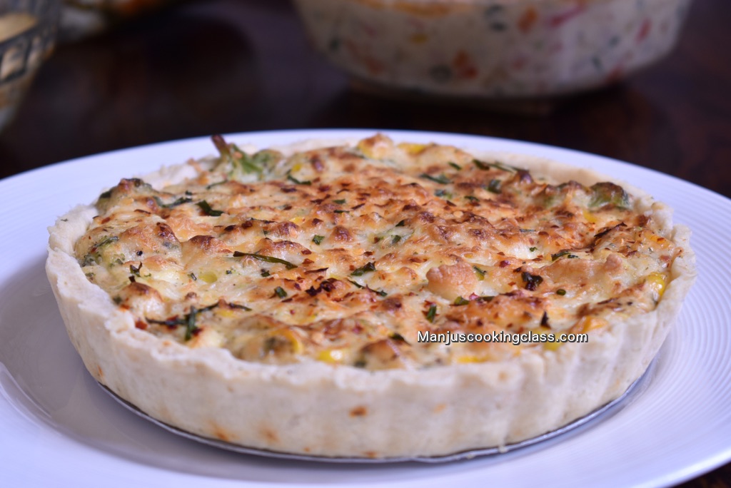 Eggless Quiche