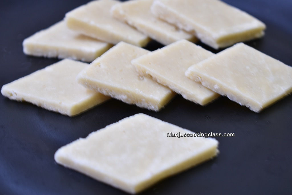 Kaju Barfi (Kaju katli)