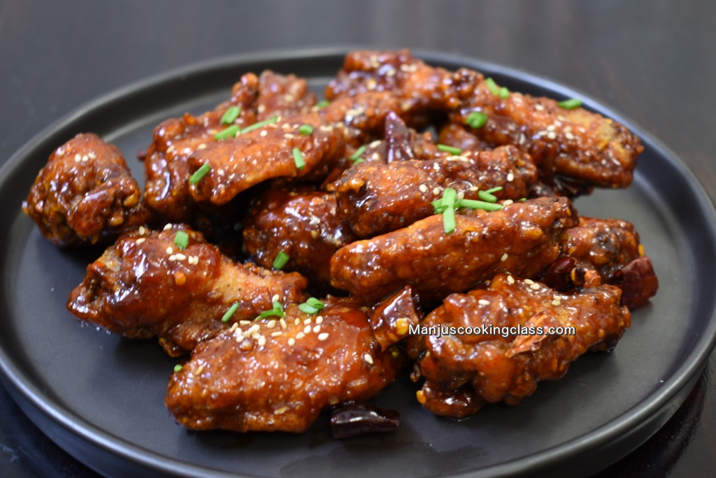 Dakgangjeong (Korean Spicy Fried Chicken)