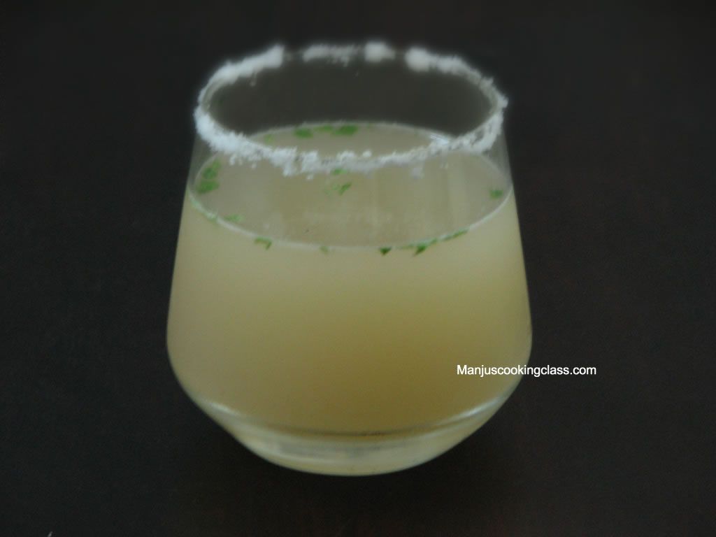 Lime Mint Juice