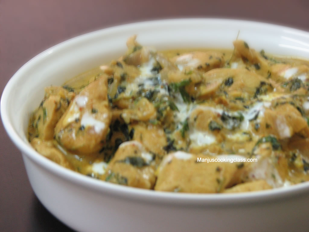 Malai Methi Chicken