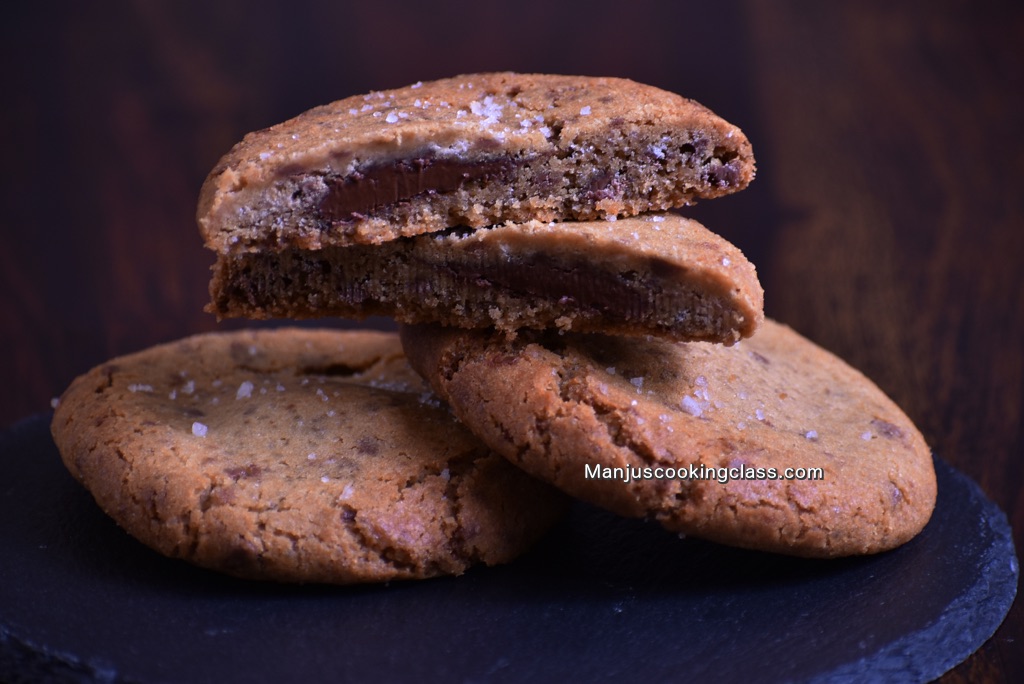 Nutella Sea Salt Cookie