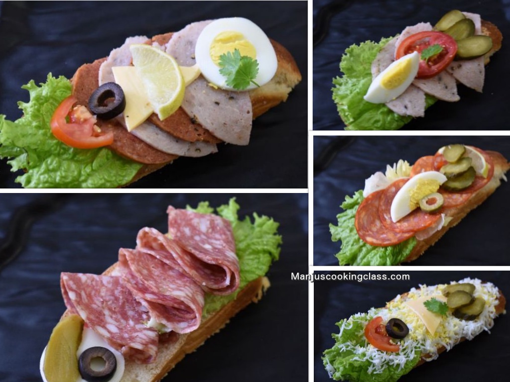 Open Sandwiches (Chlebíčky Sandwiches)