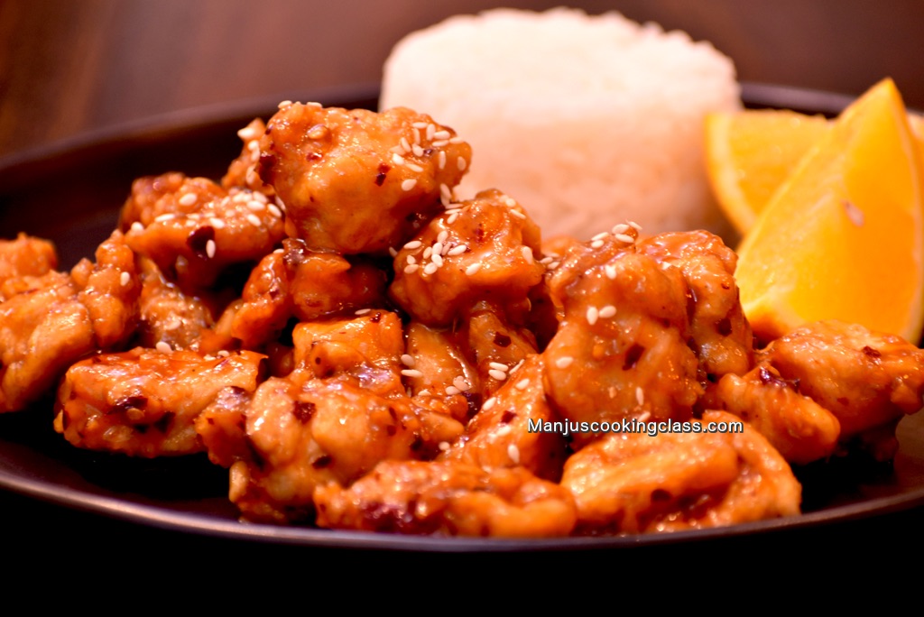 Orange chicken