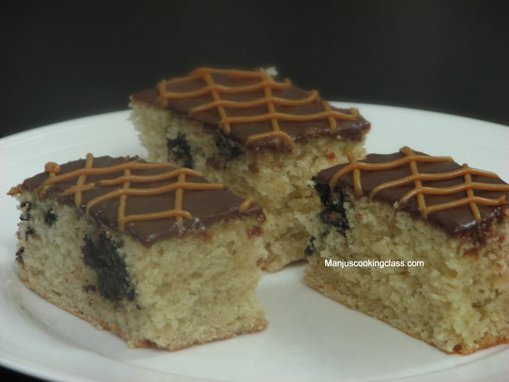 Eggless Peanut Butter Cake