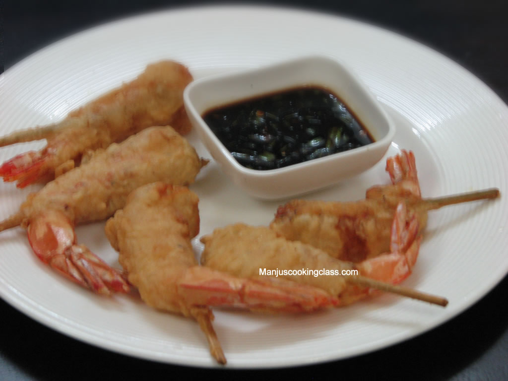 Batter Fried Prawns