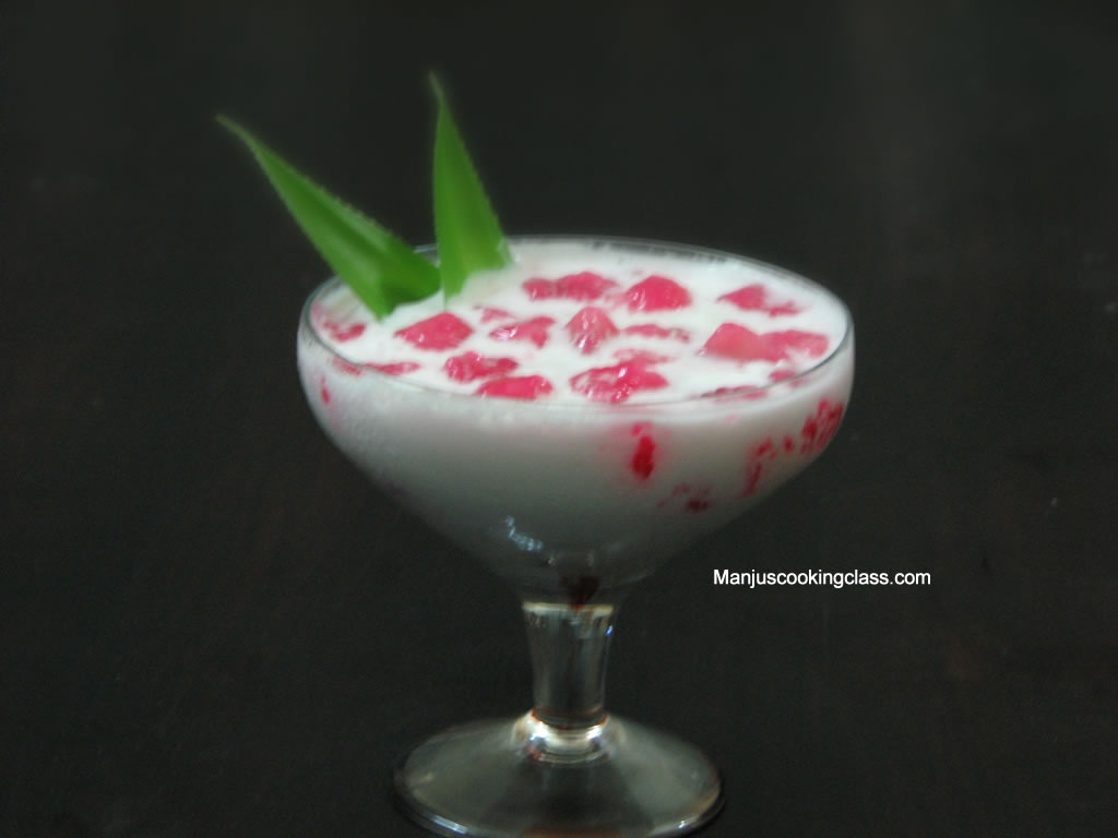 Red Rubies in Coconut Milk