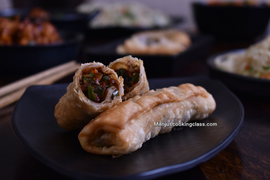 Vegetarian Spring Rolls