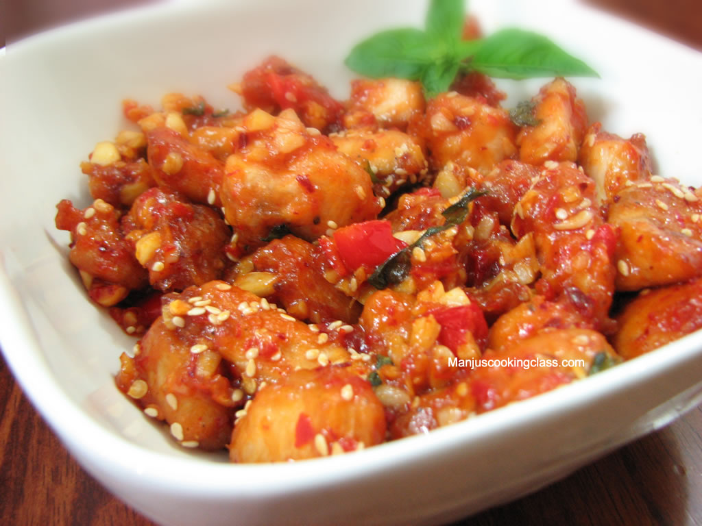 Thai Sweet Chilli Garlic Chicken