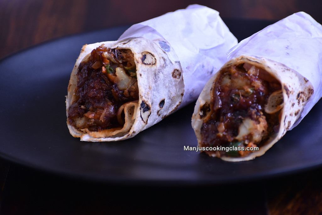 Veg Chilli Garlic Roll