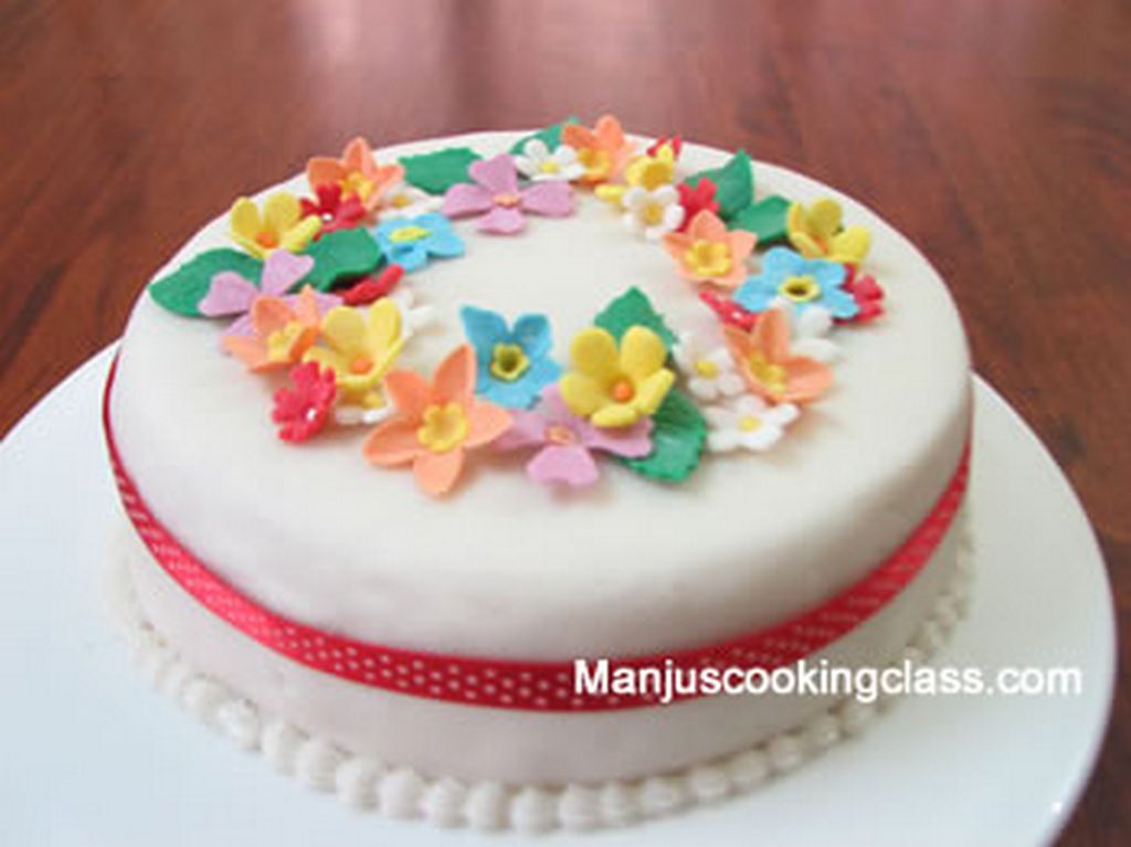 Vegetarian Cake Decoration Classes