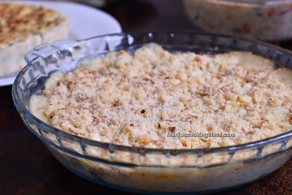 Vegetable Crumble Bake