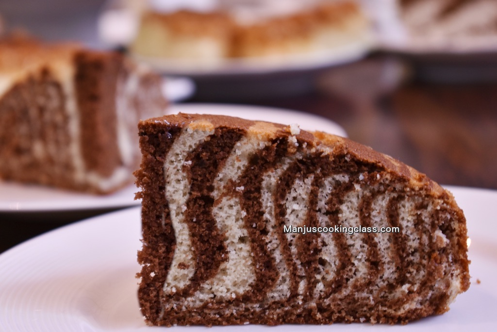 Zebra cake - Cake Baking Classes in Bangalore